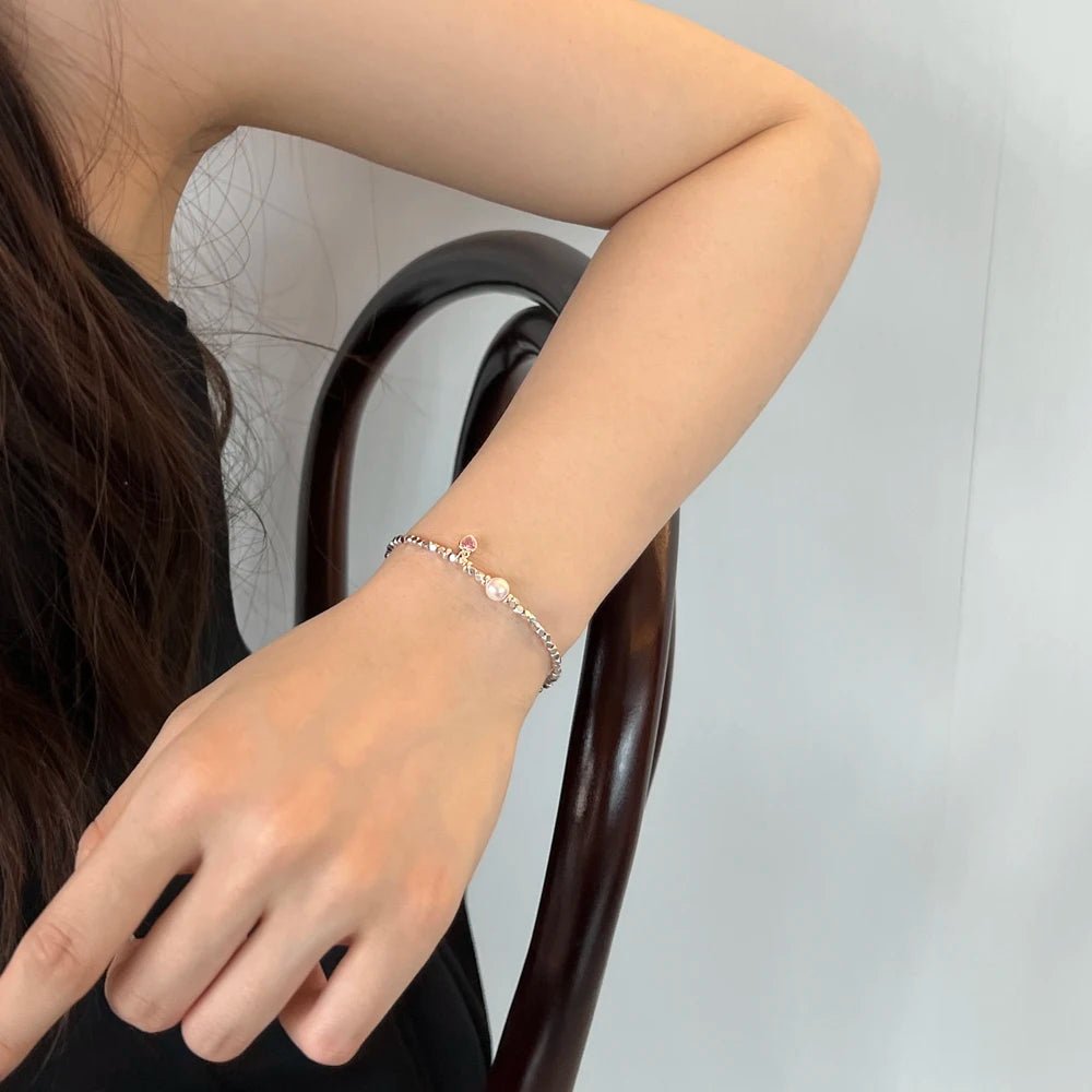 Floria Perle Armband S925 Silver