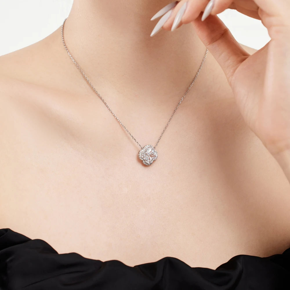 Jasmin Halskette S925 Silber