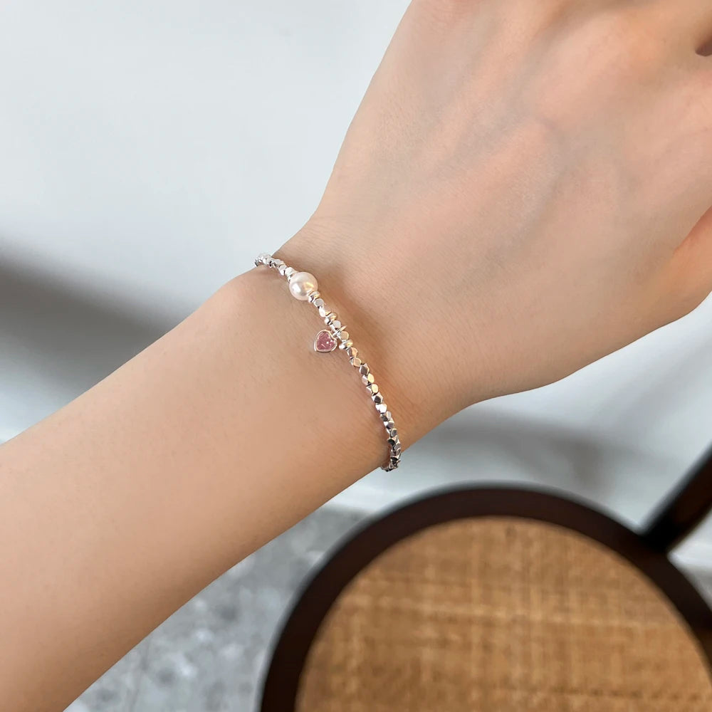 Floria Perle Armband S925 Silver