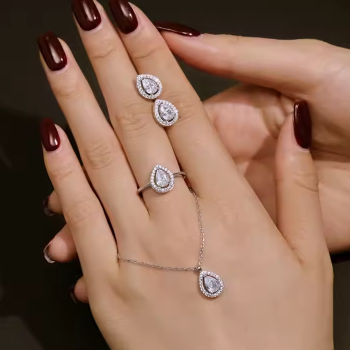Swetlana Sterling Silber Set