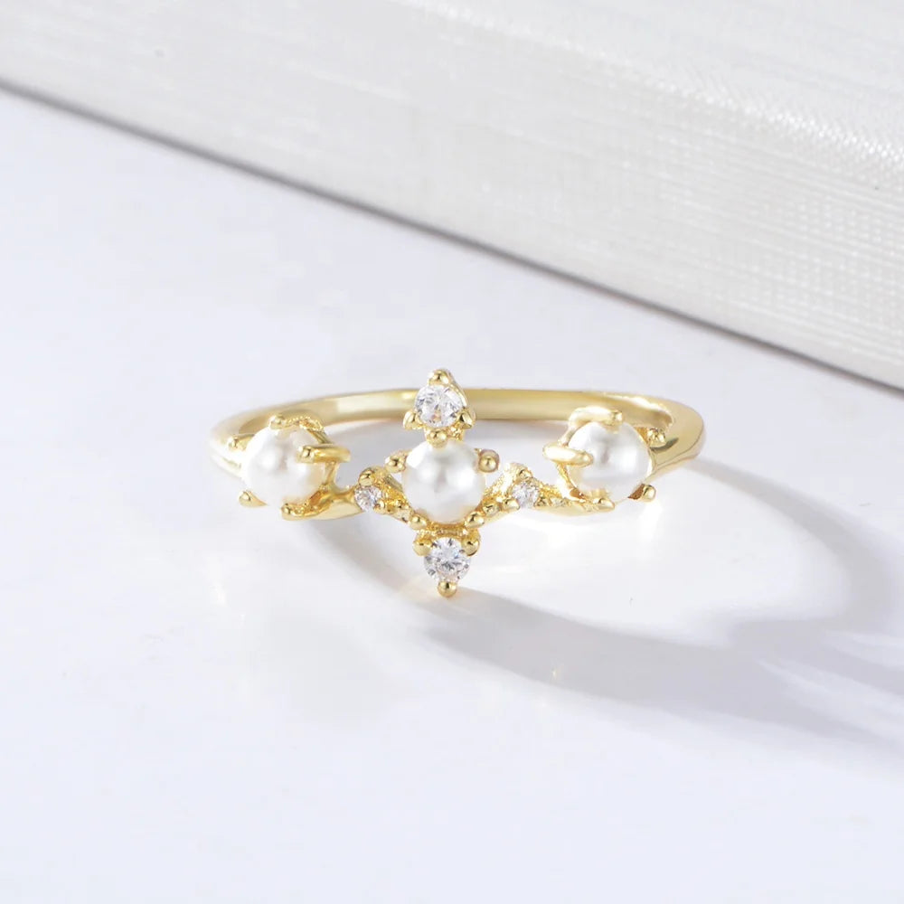 French Style 925 Sterling Silver Ring