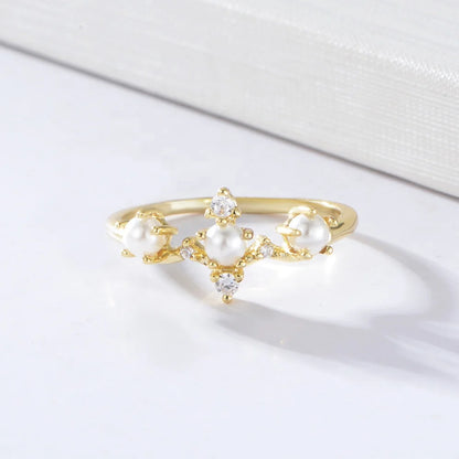 French Style 925 Sterling Silver Ring