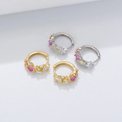 Rainbow Ohrringe S925 Silver