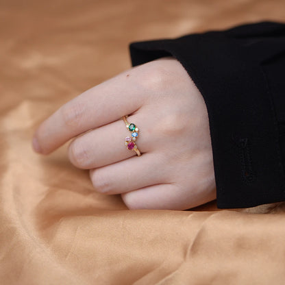 Colorful Ring S925 Silver
