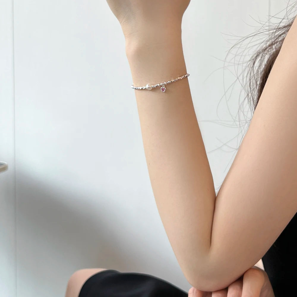Floria Perle Armband S925 Silver