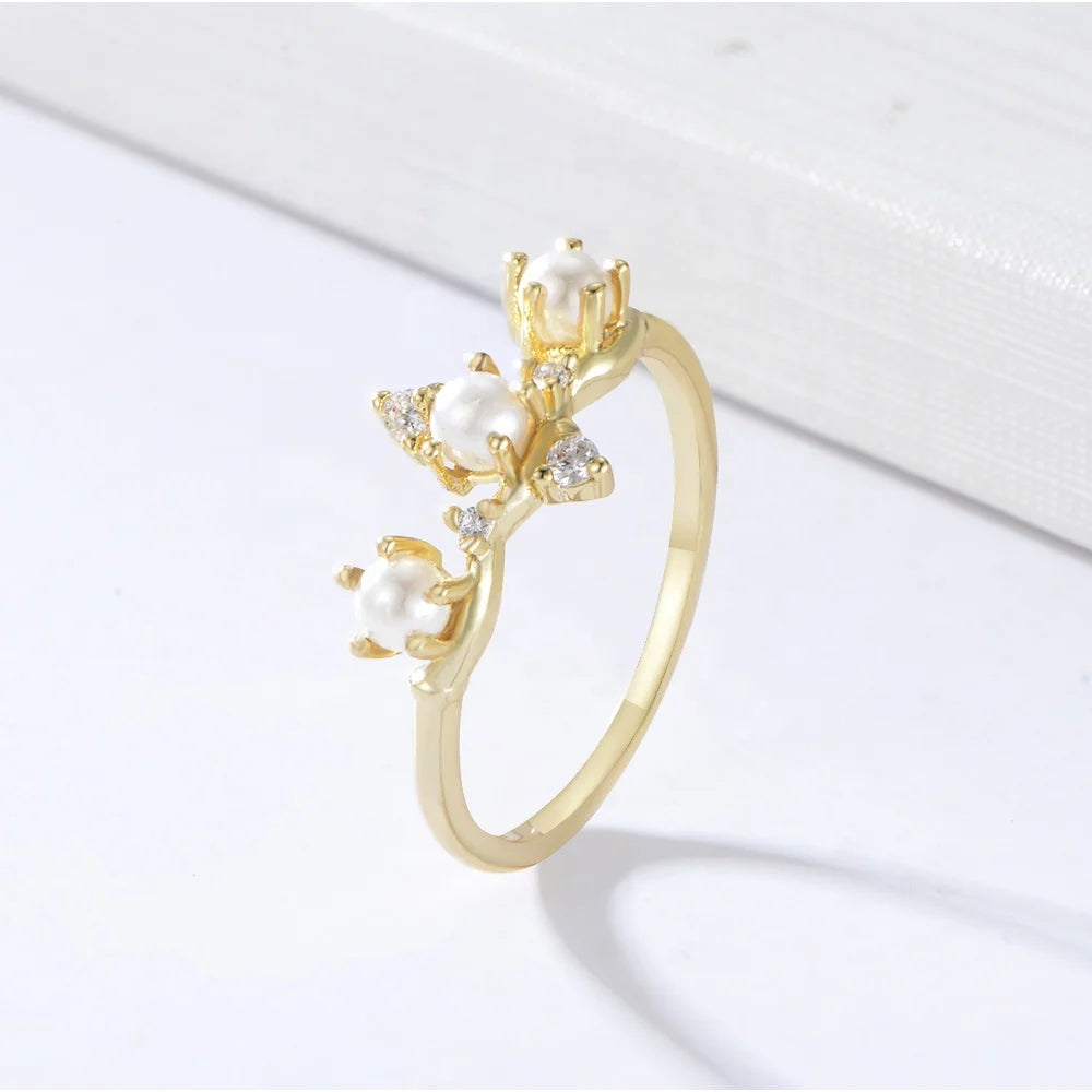 French Style 925 Sterling Silver Ring