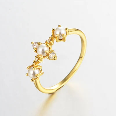 French Style 925 Sterling Silver Ring