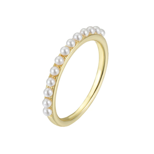 Freshwater Pearl Ring S925 Silver