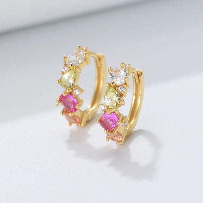 Rainbow Ohrringe S925 Silver