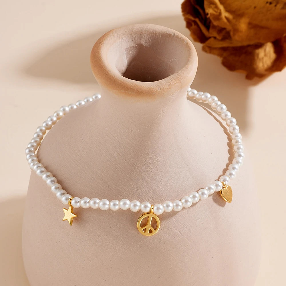 Tina Süßwasser Perlen Armband S925 Silber