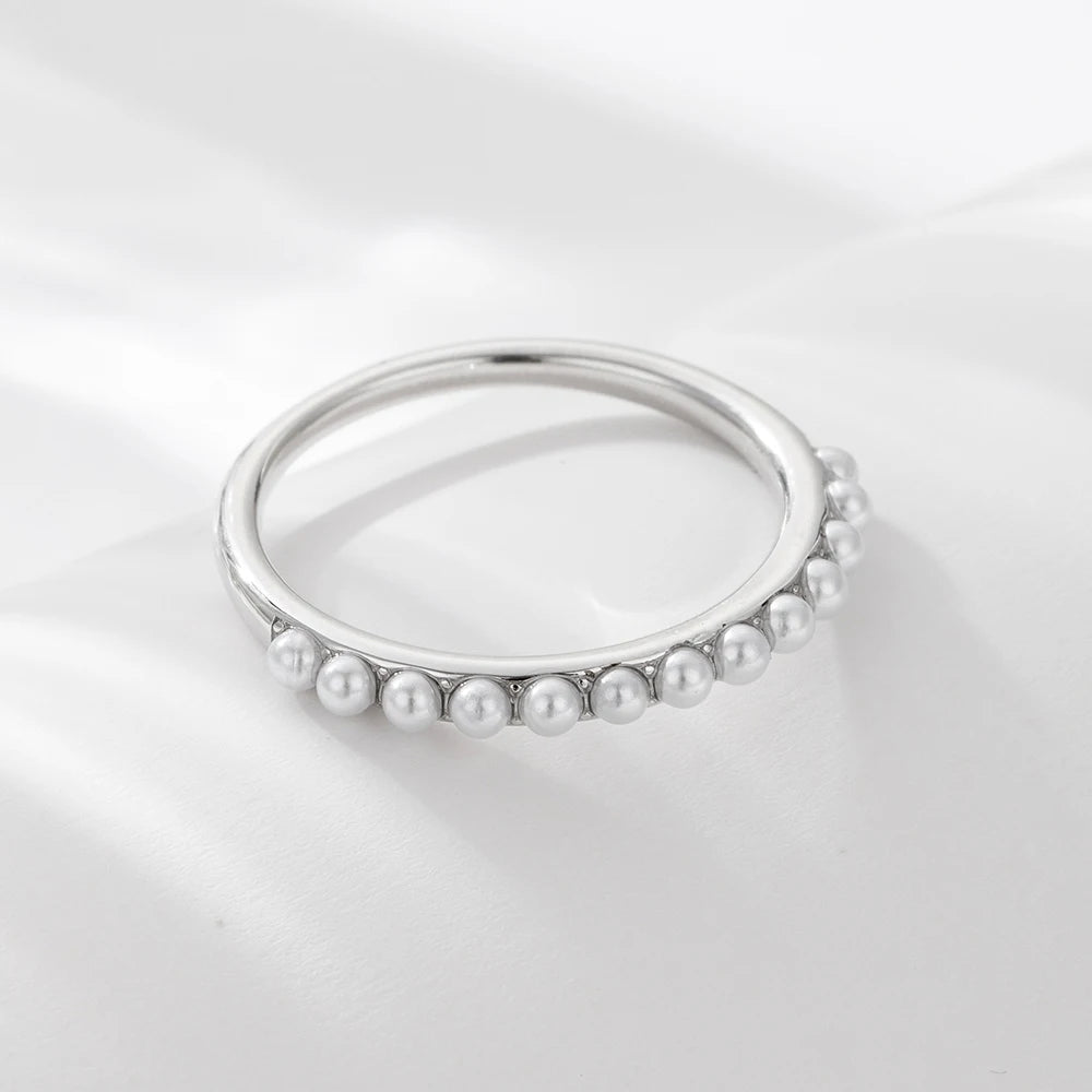 Freshwater Pearl Ring S925 Silver
