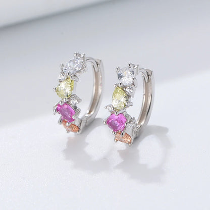 Rainbow Ohrringe S925 Silver