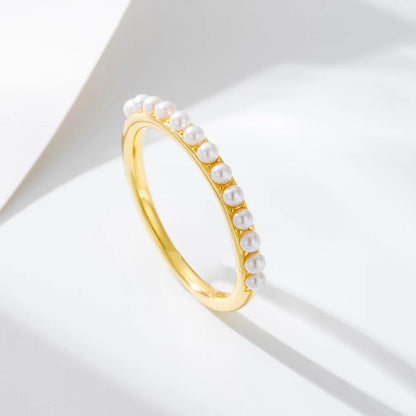 Freshwater Pearl Ring S925 Silver