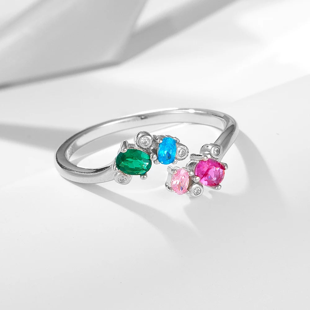 Colorful Ring S925 Silver