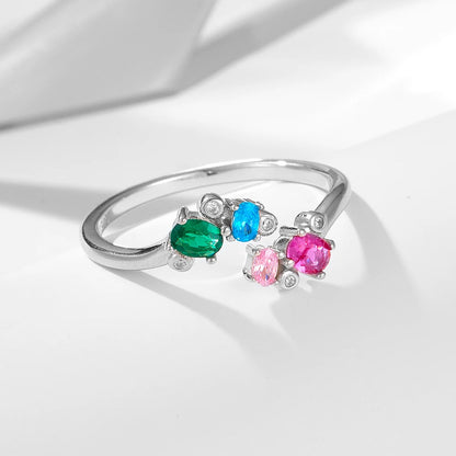 Colorful Ring S925 Silver