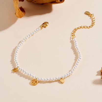 Tina Süßwasser Perlen Armband S925 Silber