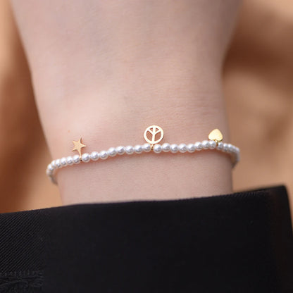 Tina Süßwasser Perlen Armband S925 Silber