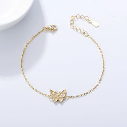 Butterfly Armband S925 Silver